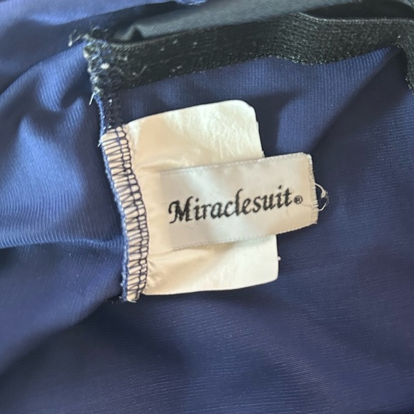 Miraclesuit One Piece Swimsuit Size 16-18? Anchor Nautical Beach Summer Slimming - Picture 4 of 8